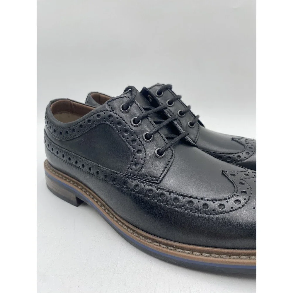 BOSTONIAN MELSHIRE WING Men's NEW Dress Shoes Black Leather Multiple Sizes